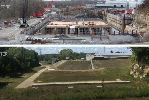 Louisville MSD Clifton Heights Wet Weather Flow Storage (7 MG) and Pumping (9 MGD) Facilities, Louisville, KY