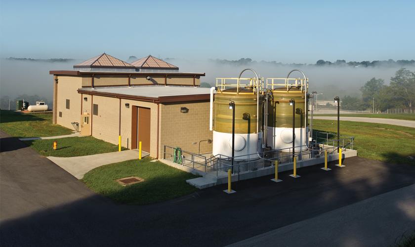 Frankfort Water Treatment Plant Disinfection and Chemical Feed System, Frankfort, KY